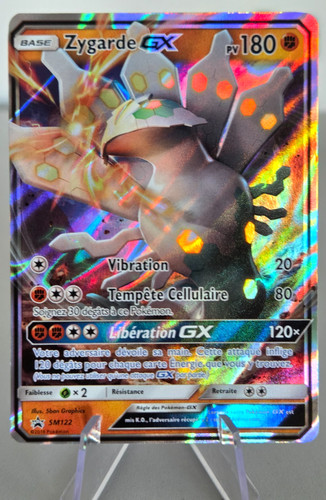 Carte pokémon zygarde - pokémon, gx