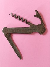 CHAMPAGNE OUDINOT à AVIZE - limonadier tire-bouchon décapsuleur canif couteau