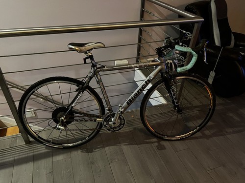 Mint condition silver bianchi - mint,