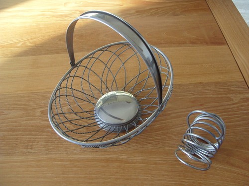 Lot corbeille pain fruits - corbeille,