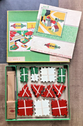 Ancien jeu construction - jeu, de