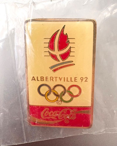 Albertville 1992 olympic pin - albertville,