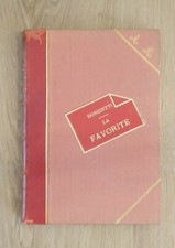 DONIZETTI, La Favorite, opéra en 4 actes, partition Piano et Chant