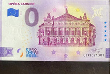 BILLET 0 EURO OPERA GARNIER  PARIS FRANCE 2023 NUMERO DIVERS