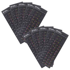  10 feuilles d'autocollants