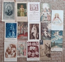 Lot de 14 images pieuses COMMUNION RELIGION Haute-Saône 70 GY