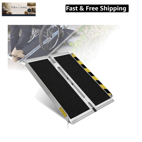 Protable wheelchair ramp