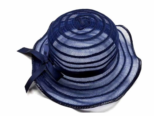 Chapeau bleu rabat - chapeau, fille