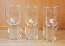 **  LOT DE 3 SUPERBES VERRES A BIERE DE LA MARQUE PICON