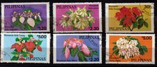 PHILIPINE   TIMBRES  FLEURS   AD27