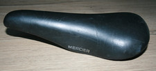 VINTAGE SELLE DE VELO COURSE SELLE MERCIER ARAVIS OLD SADDLE BIKE 1975