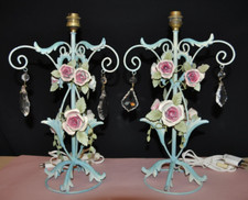 PAIRE DE LAMPES VINTAGE EN