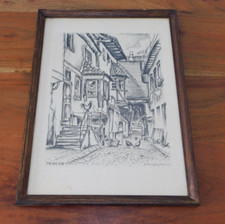 ancien vintage TABLEAU