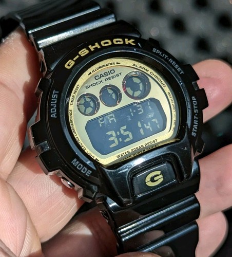 Casio shock 6900cb - dw-6900cb, noir