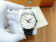 Montre automatique ORIENT Sun And Moon Gen 5 RN-AK0301S cadran or rose 41,5 mm