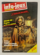 Info-Jeux Magazine n°5 (AD&D, Bushido, L’Appel de Cthulhu…)