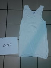 16  ans débardeur tricot petit bateau ecru blanc