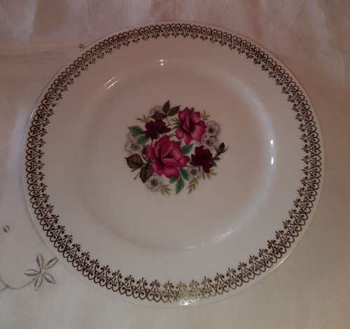 Plat gâteau porcelaine - gâteau, en