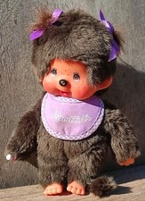 Kiki Monchhichi 19cm Peluche Doudou Collection Jouet Rétro Vintage 