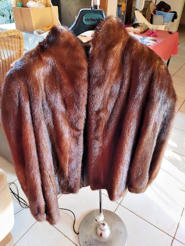 Veste vison clair - t, claude