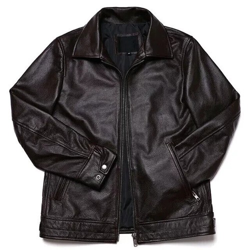 Manteau motard noir pour - , homme