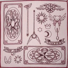 Serviette/motif Tenugui motif serviette à main "Ichiban Kuji Anime