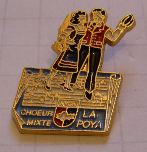 Pin choeur mixte - choeur, la