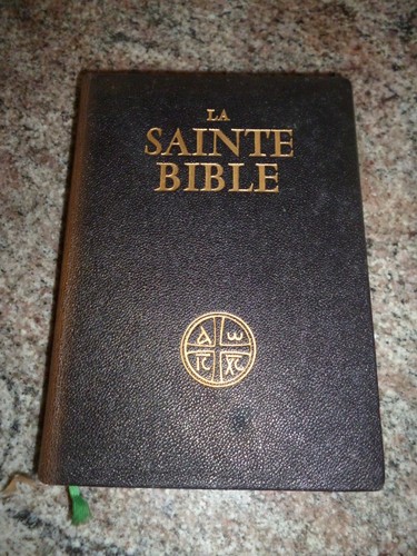 Sainte bible editions du - sainte,