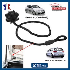 Attache Boule Plastique Cordon Fixation de Plage Arrière prévu VW Golf V VI