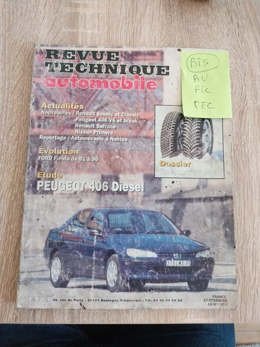 Revue technique peugeot - revue, 406