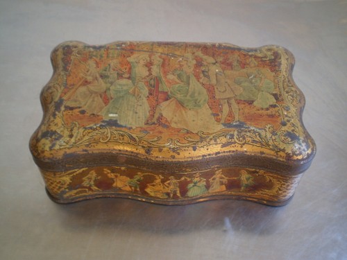 Boite publicitaire ancien - boite,