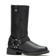 Harley-Davidson Hustin non spécifié pour hommes en cuir noir