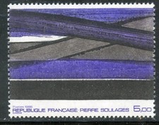 STAMP / TIMBRE FRANCE NEUF N° 2448 ** TABLEAU ART / PIERRE SOULAGE