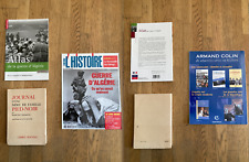 LIVRE TÉMOIGNAGE GUERRE D'ALGÉRIE JOURNAL MÉRE DE FAMILLE PIED-NOIR +ATLAS+REVUE