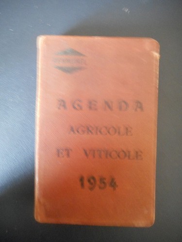 Agenda agricole viticole - agricole, et