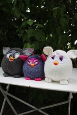 3 Peluche Furby Hasbro Gris