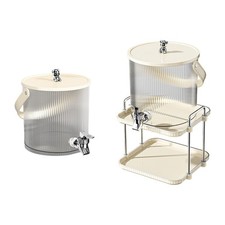 Récipient de distributeur de boisson Pichet d'eau froide avec robinet Bucket