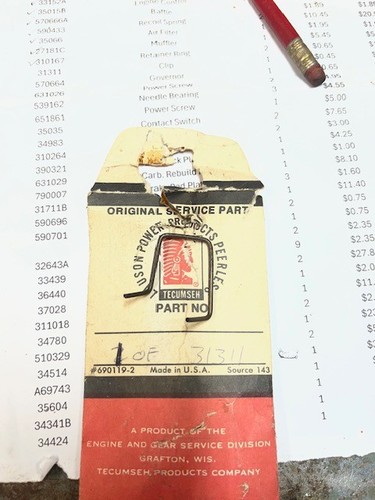 Tecumseh parts - tecumseh,