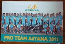 Cyclisme - cartes Équipe