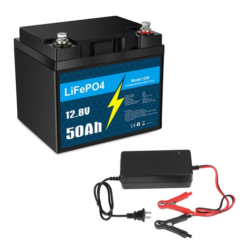 12v 50ah lifepo4 battery - 50ah,