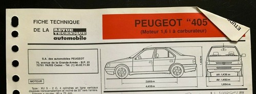 Fiche technique a - 8)fiche, (rta)