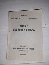 Livret Top Secret Airborne Para Allemands Ww2 Normandie 