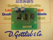 carte reset flipper gottlieb