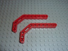 LEGO TECHNIC red beam liftarm bent ref 32009 / set 8294 8653 8109 7665 8285 8416
