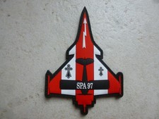 Patch Rafale Escadron de Chasse SPA 97 NN Normandie Niemen Armée de L' Air PVC