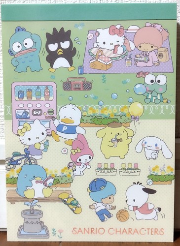 Sanrio character memo pad - sanrio,