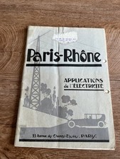 catalogue brochure ancienne