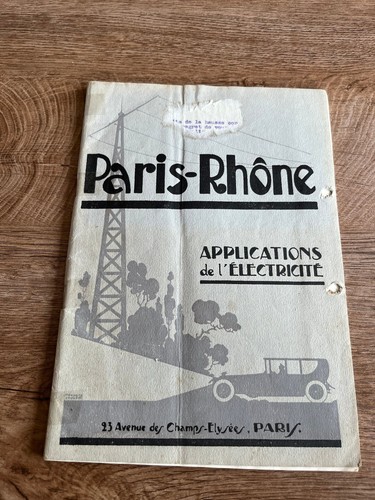 Catalogue brochure ancienne - catalogue,