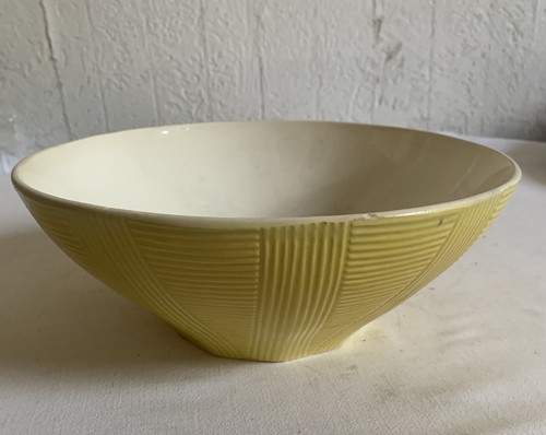 Rare saladier ancien jaune - rare,
