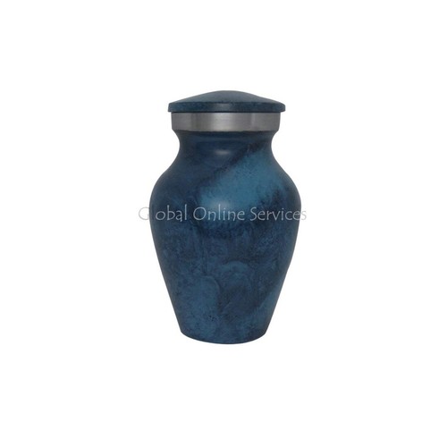 Aluminium urne eau bleu petit - eau,